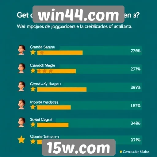 Exploração das avaliações de usuários no win44.com